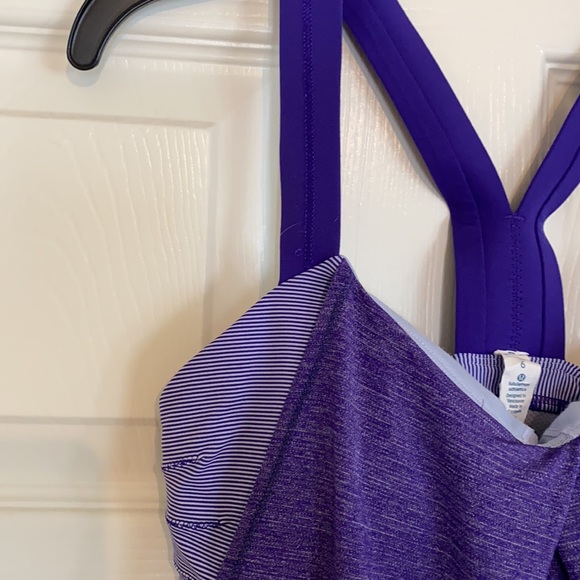 Lululemon Rest Less Yoga Tank purple size 6 - Picture 12 of 16